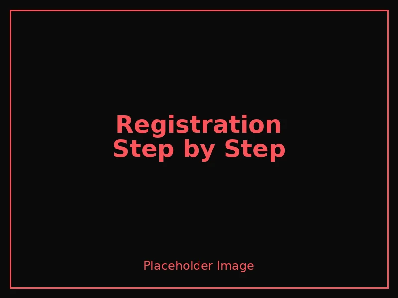 Nexus Market registration step by step